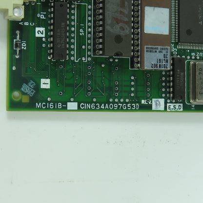 Mitsubishi CIN634A097G53 PCB Circuit Board W/BN634B174G52 MC853A (Needs Repair)