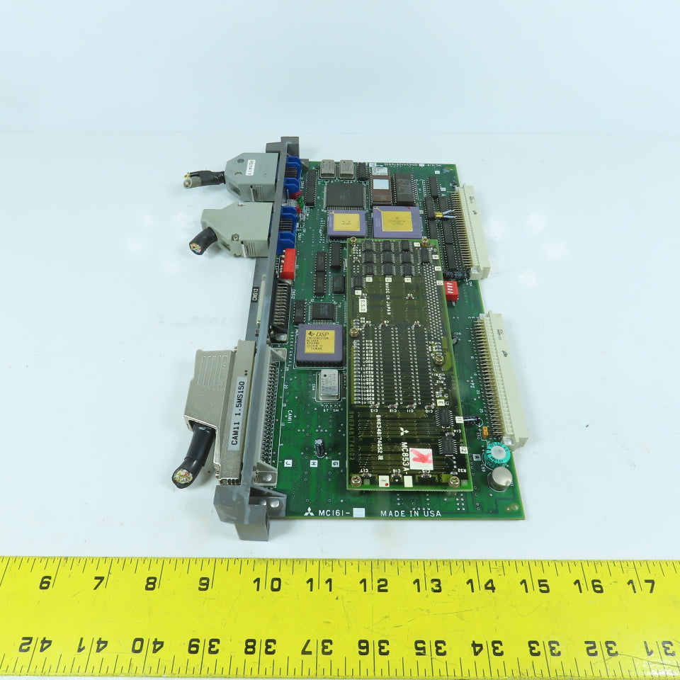 Mitsubishi CIN634A097G53 PCB Circuit Board W/BN634B174G52 MC853A (Needs Repair)