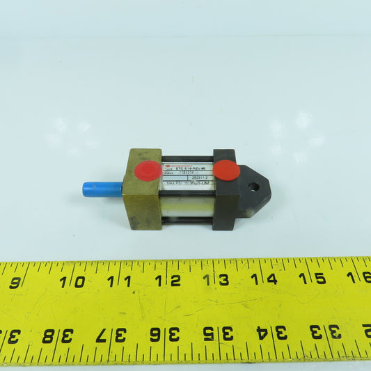 Norgren ETC 5/16 Double Acting Pneumatic Air Cylinder 1/4" Stroke 1-1/8" Bore
