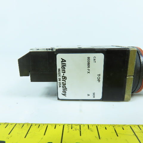 Allen Bradley 800MR-FX Push Pull Switch W/ 800M-XA4S