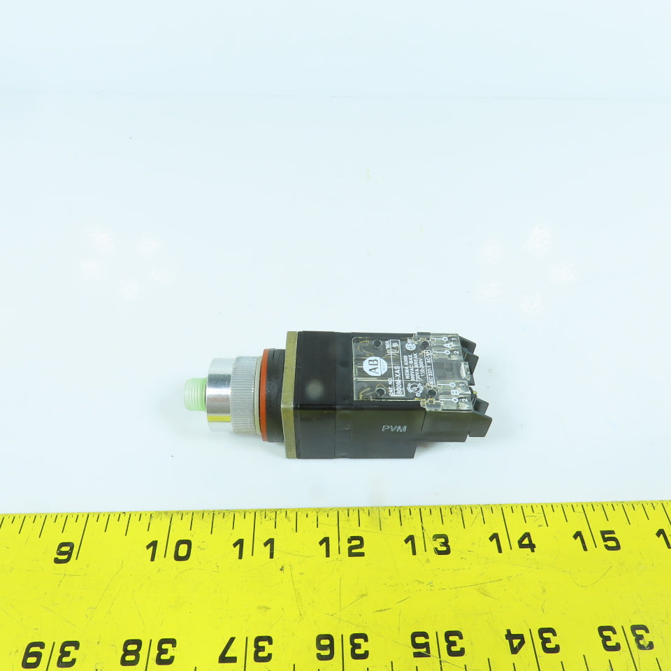Allen Bradley 800MR-FX Push Pull Switch W/ 800M-XA4S