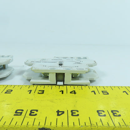 Cutler Hammer C320KG3 Auxiliary Contact Block Lot Of 3