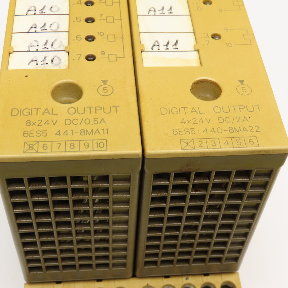 Siemens 6ES5-440-8MA22 6ES5-441-8MA11 Digital Output Module 24V