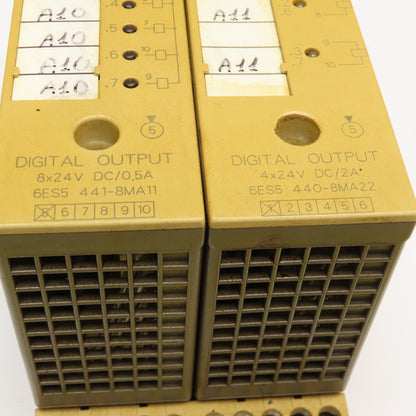 Siemens 6ES5-440-8MA22 6ES5-441-8MA11 Digital Output Module 24V