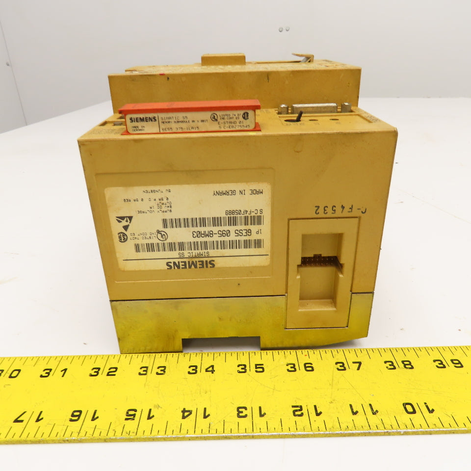 Siemens 6ES5-095-8MA03 6ES5-375-1LA15 Simatic S5-95U CPU Processor W/ Memory