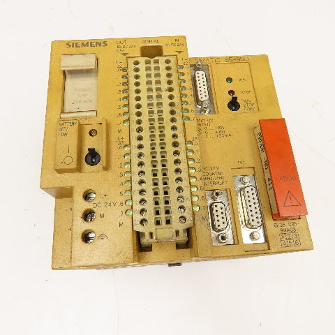 Siemens 6ES5-095-8MA03 6ES5-375-1LA15 Simatic S5-95U CPU Processor W/ Memory