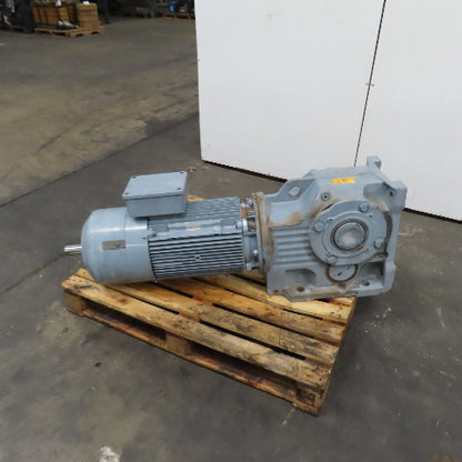 Sew-Eurodrive KH107B Helical Bevel Gear Reducer 25HP 60RPM Out 230/460V 3PH