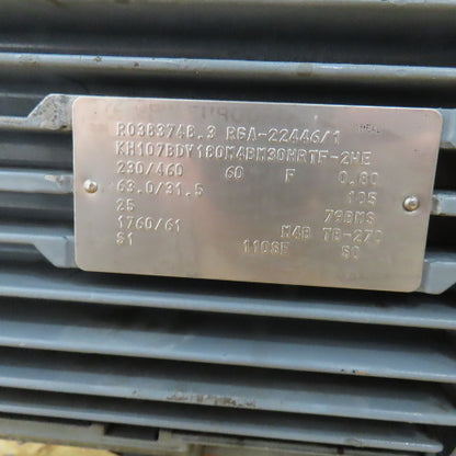 Sew-Eurodrive KH107B Helical Bevel Gear Reducer 25HP 60RPM Out 230/460V 3PH