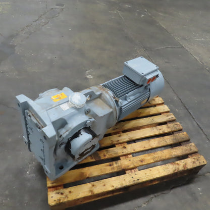 Sew-Eurodrive KH107B Helical Bevel Gear Reducer 25HP 60RPM Out 230/460V 3PH