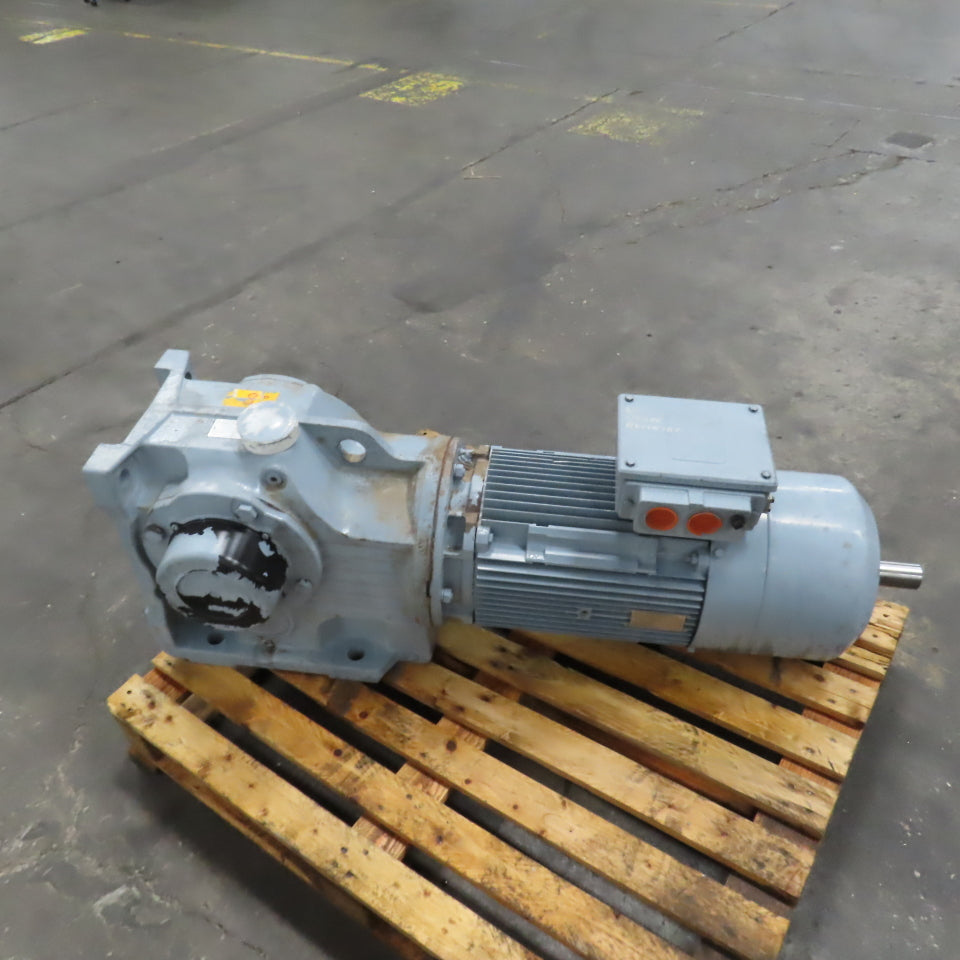 Sew-Eurodrive KH107B Helical Bevel Gear Reducer 25HP 60RPM Out 230/460V 3PH