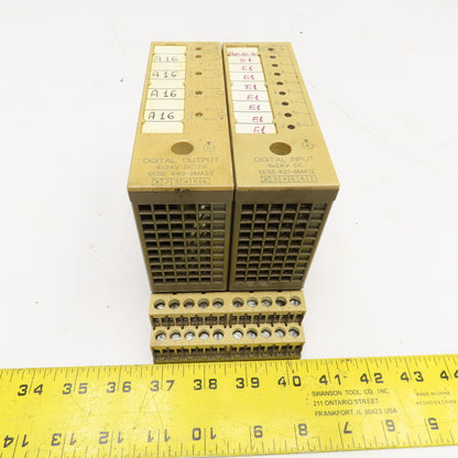Siemens 6ES5 440-8MA22 6ES5-421-8MA12 Digital I/O Modules 24VDC