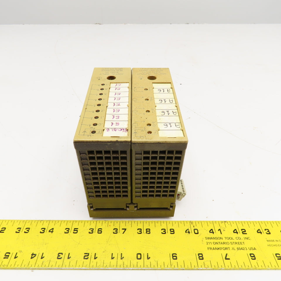 Siemens 6ES5 440-8MA22 6ES5-421-8MA12 Digital I/O Modules 24VDC