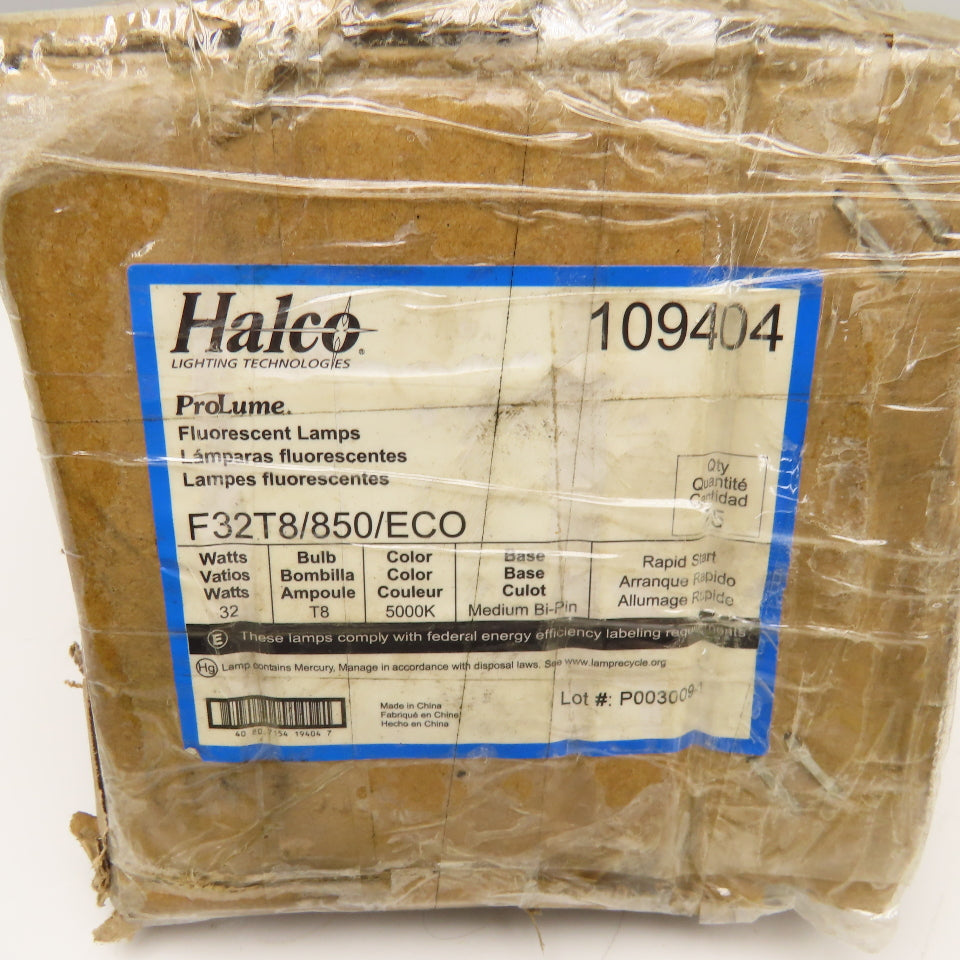 Halco 109404 ProLume F32T8/850/ECO 32W 48 Inch Fluorescent T8 Lot Of 11