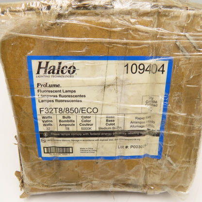 Halco 109404 ProLume F32T8/850/ECO 32W 48 Inch Fluorescent T8 Lot Of 11