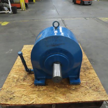 Reliance Philadelphia ED2M 25.6:1 Ratio Inline Gear Reducer 3-3/8" Shaft