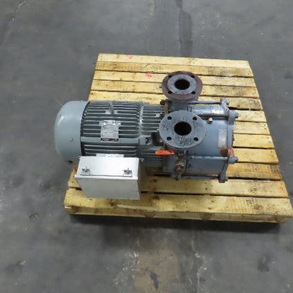 Fuller CHR-1200 20HP Liquid Ring Vacuum Pump 230/460V 3PH