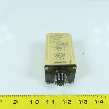 Agastat SSC22AEA Timing Relay 4-120 Seconds 120VAC 11-Pin