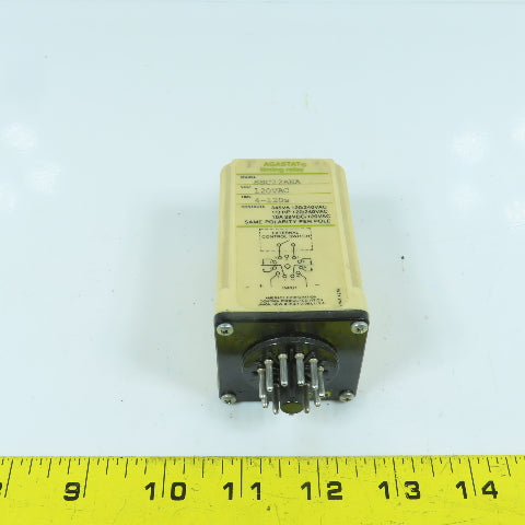 Agastat SSC22AEA Timing Relay 4-120 Seconds 120VAC 11-Pin