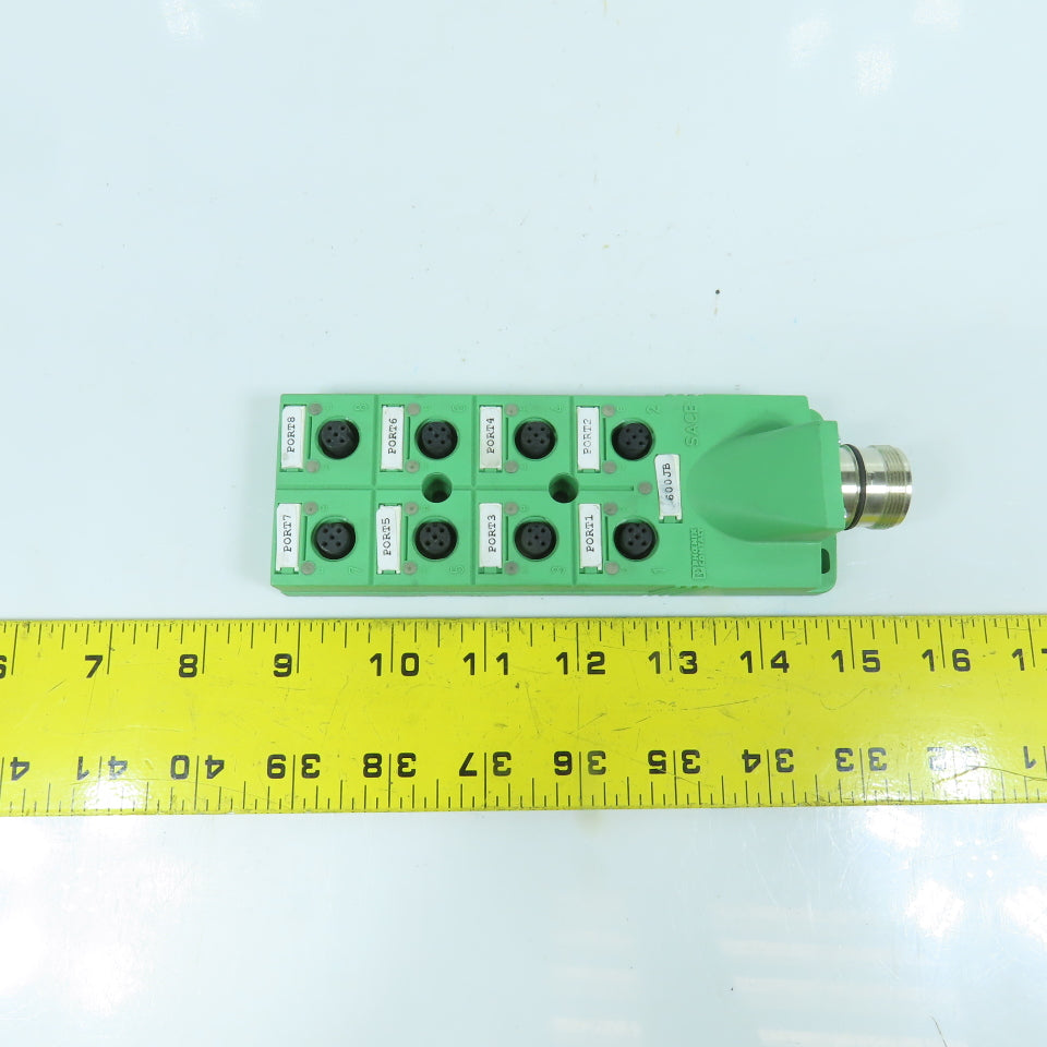 Phoenix Contact SACB-8/16-L-M23 180 Sensor Actuator Box M23 Connector