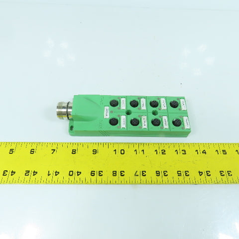 Phoenix Contact SACB-8/16-L-M23 180 Sensor Actuator Box M23 Connector