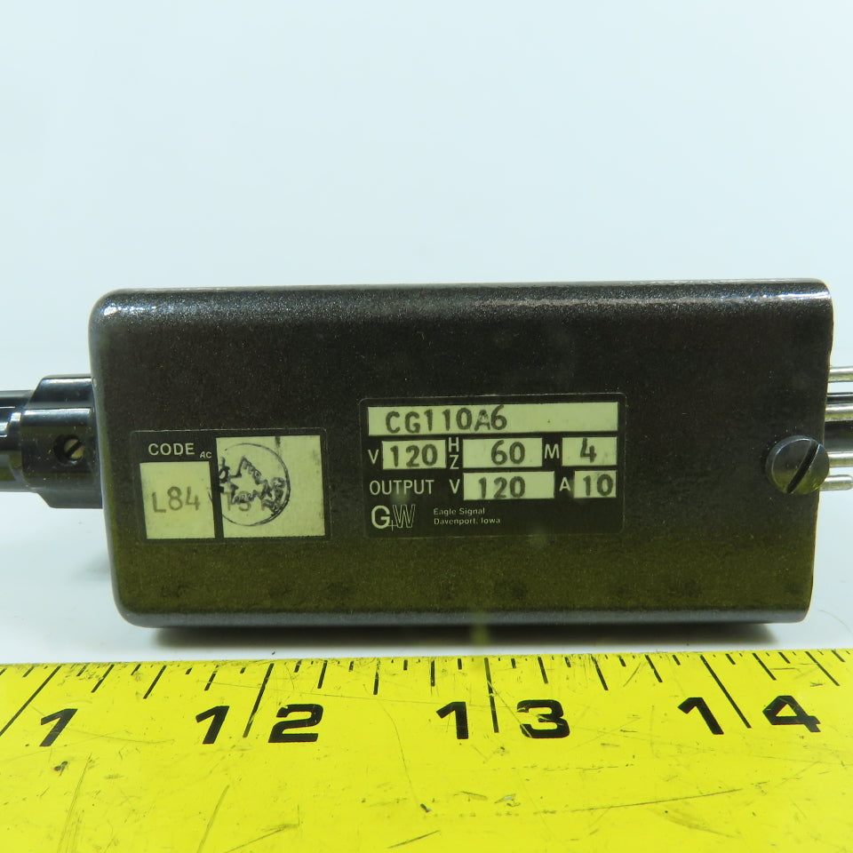 Eagle CG110A6 120V Time Delay Relay 1-10 Seconds 8-Pin