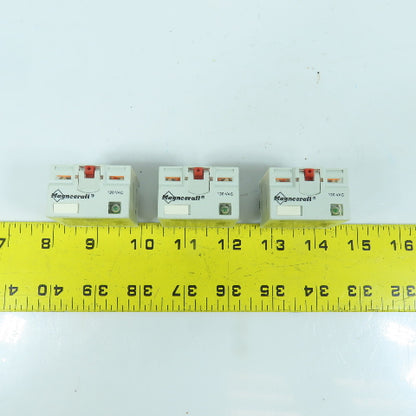 Magnecraft 784XDXM4L 250V AC General Purpose Relay 120V AC Coil Lot Of 3