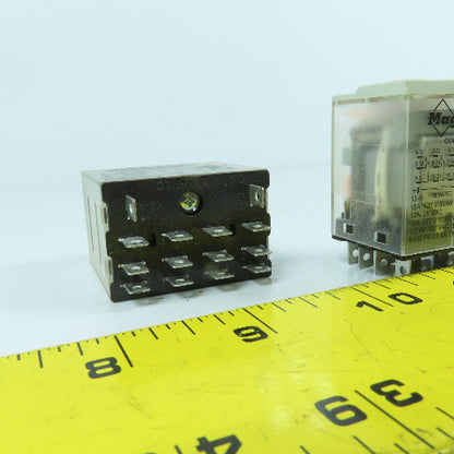 Magnecraft 784XDXM4L 250V AC General Purpose Relay 120V AC Coil Lot Of 3