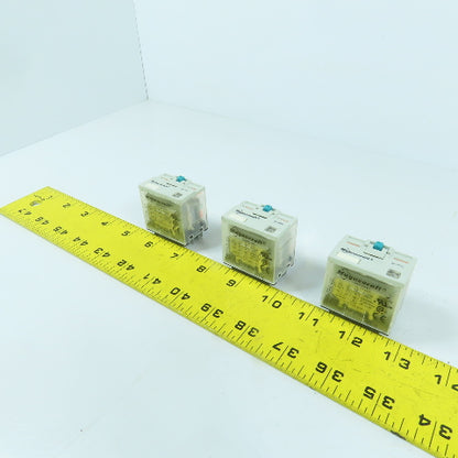 Magnecraft 784XDXM4L 250V AC General Purpose Relay 24V DC Coil Lot Of 3