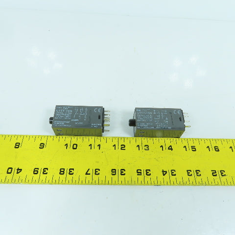 Idec GT5Y-2SN Electronic Timer Relay 24V DC Lot Of 2