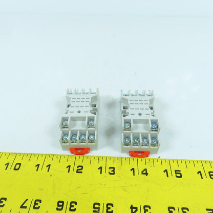 Magnecraft 70-461-1 14-Pin Relay Socket Base 10 Amp 300V Lot Of 2