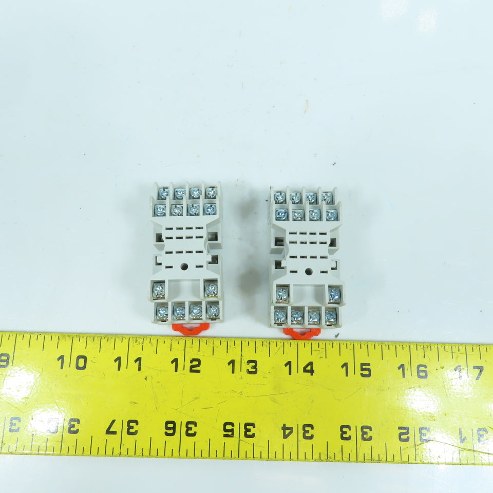 Magnecraft 70-461-1 14-Pin Relay Socket Base 10 Amp 300V Lot Of 2
