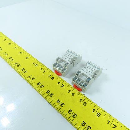 Magnecraft 70-461-1 14-Pin Relay Socket Base 10 Amp 300V Lot Of 2