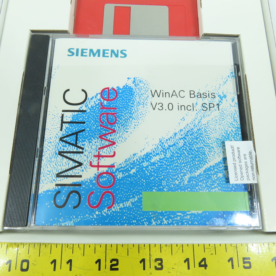Siemens 6ES7 671-0CC01-0YX0 WinAC Basis V3.0 Incl.SP1 Software & Single License