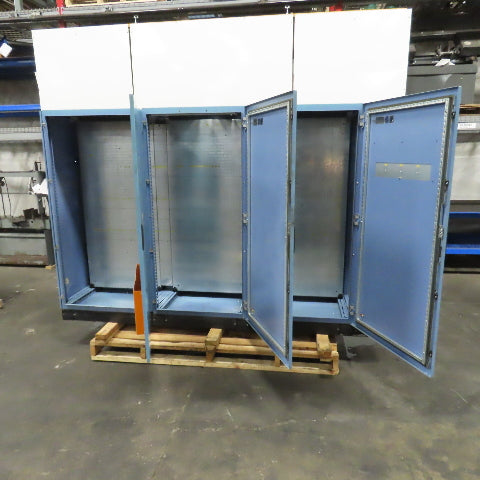 67" x 105" x 22" Free Standing 4 Door Electrical Enclosure IP55