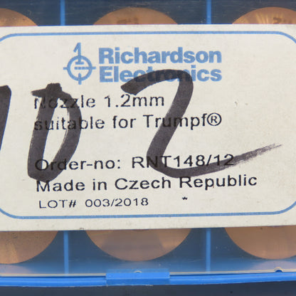 Richardson Electronics RNT148/12 Nozzle 1.2mm Lot Of 10