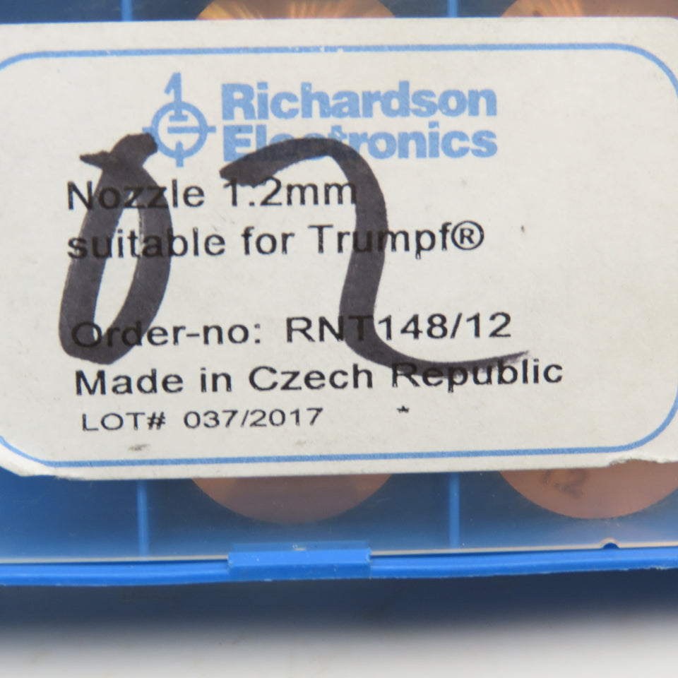 Richardson Electronics RNT148/12 Nozzle 1.2mm Lot Of 6
