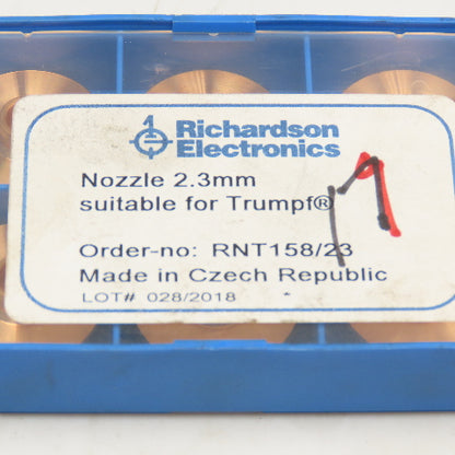 Richardson Electronics RNT158/23 Nozzle 2.3mm Lot Of 10