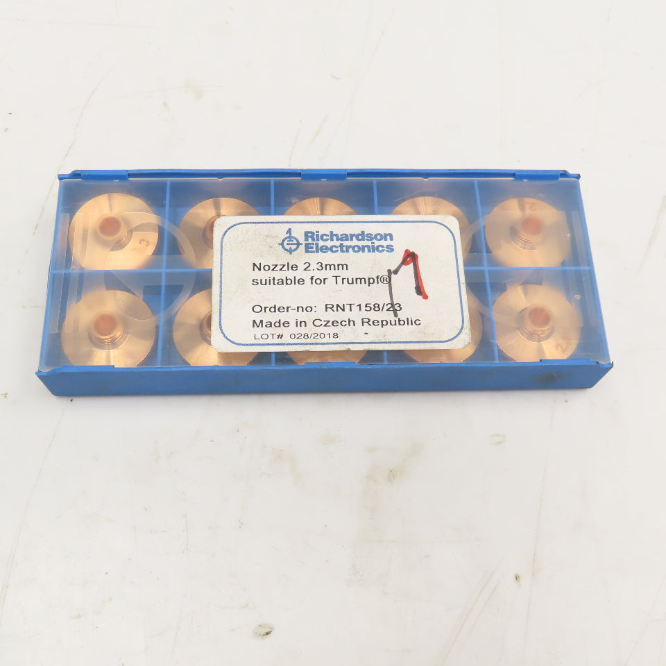 Richardson Electronics RNT158/23 Nozzle 2.3mm Lot Of 10