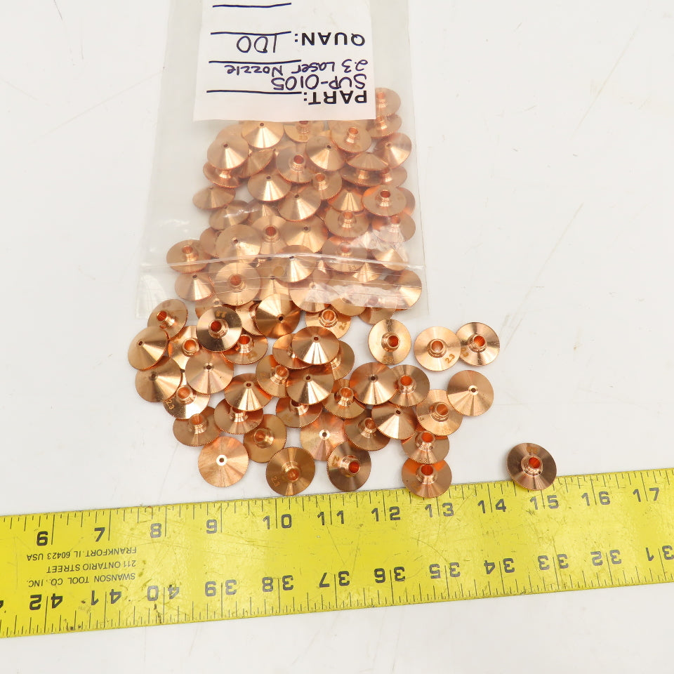 Generic Nozzle 2.3mm RNT158/23 Lot Of 100