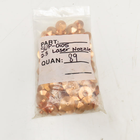Generic Nozzle 2.3mm RNT158/23 Lot Of 89