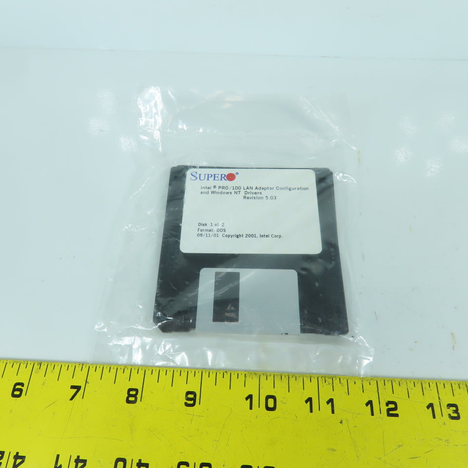 Super Intel Pro/100 LAN Adapter & Windows NT Drivers Rev. 5.03 Discs 1 & 2