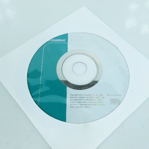 Adaptec 1965200 Bootable Raid Installation CD V3.0 Rev A (Sealed)
