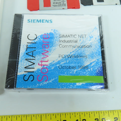 Siemens S79220-A3472-F000-01 Simatic Net Communication W/ Driver & Key Disc