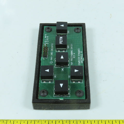 Computer Dynamics SAE UL-1 94V-0 3399 Vamp Programming Switch Rev A
