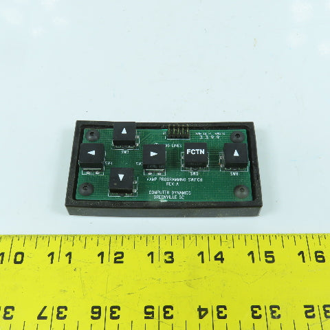 Computer Dynamics SAE UL-1 94V-0 3399 Vamp Programming Switch Rev A