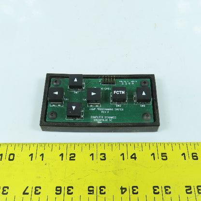 Computer Dynamics SAE UL-1 94V-0 3399 Vamp Programming Switch Rev A