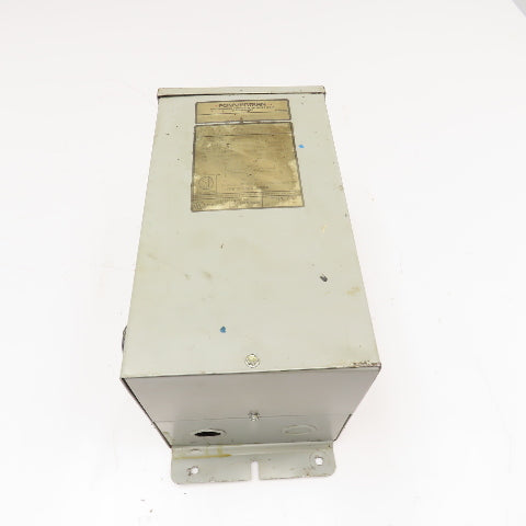 Powertran PT102-2K 240/480V Pri 2kVa 120/240V Sec 1Ph Transformer