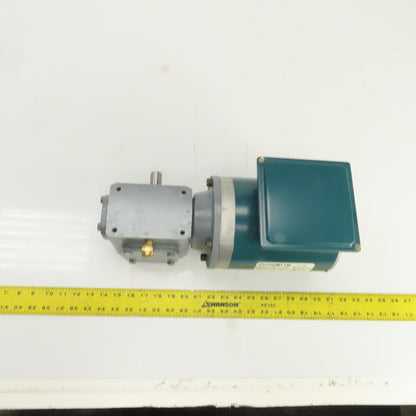 Cleveland ICHS 20:1 Ratio Right Hand Gear Reducer 86RPM 1/2HP 3PH Reliance Motor