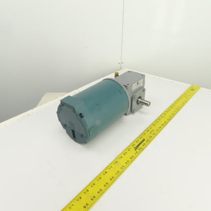 Cleveland ICHS 20:1 Ratio Right Hand Gear Reducer 86RPM 1/2HP 3PH Reliance Motor