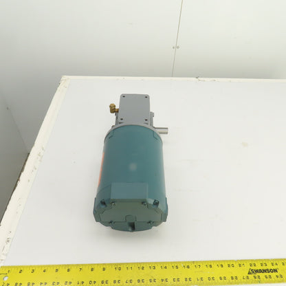 Cleveland ICHS 20:1 Ratio Right Hand Gear Reducer 86RPM 1/2HP 3PH Reliance Motor